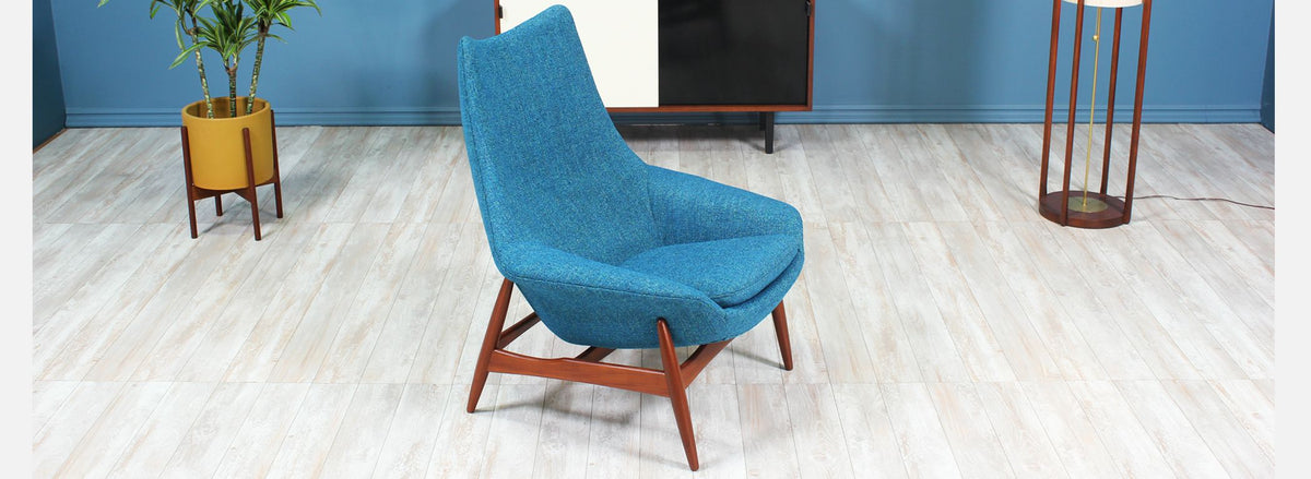 H.W. Klein High-Back Lounge Chair for Bramin