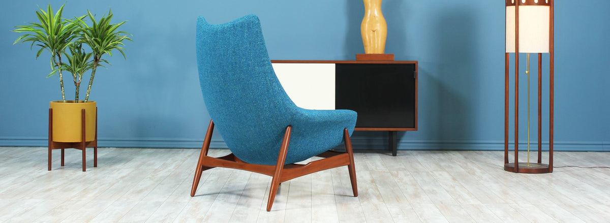 H.W. Klein High-Back Lounge Chair for Bramin
