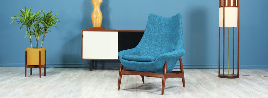 H.W. Klein High-Back Lounge Chair for Bramin