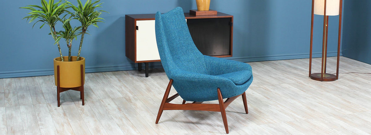 H.W. Klein High-Back Lounge Chair for Bramin