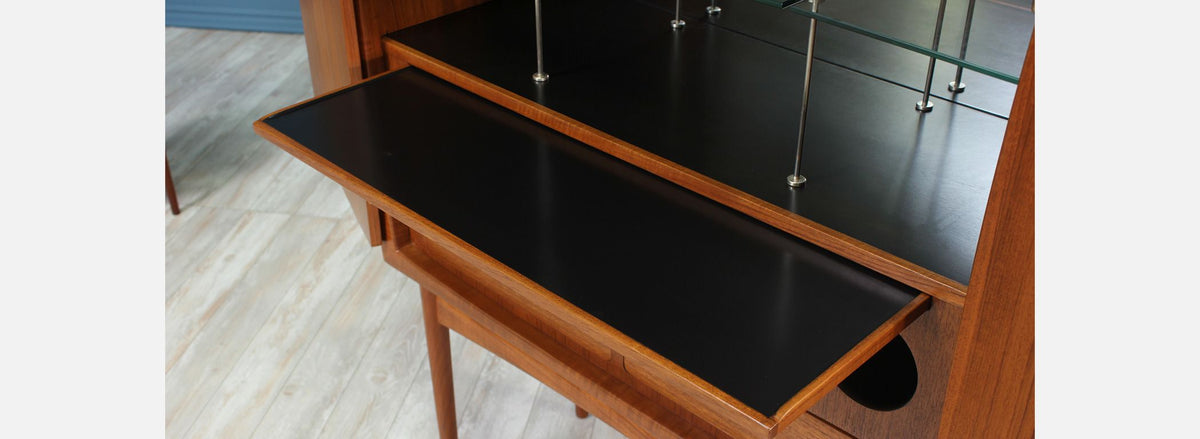 Torbjørn Afdal Teak Bar Cabinet for Mellemstrand Møbelfabrik