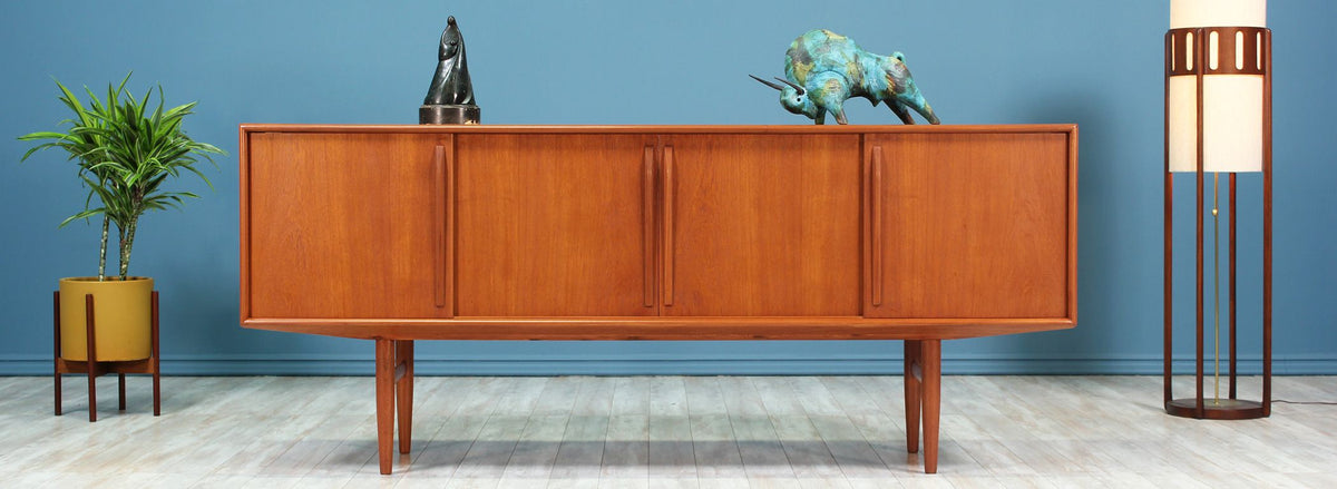 Kurt Østervig Model 26014 Teak Credenza
