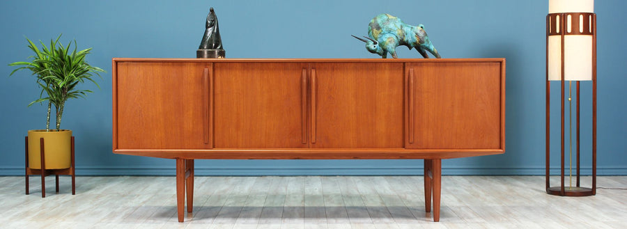 Kurt Østervig Model 26014 Teak Credenza