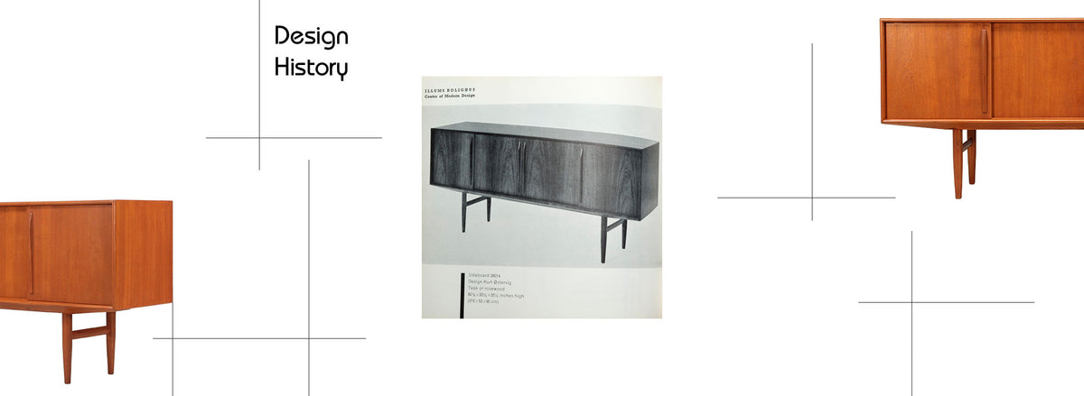Kurt Østervig Model 26014 Teak Credenza