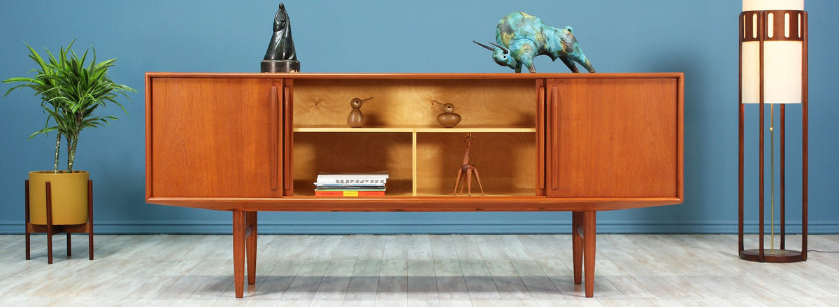 Kurt Østervig Model 26014 Teak Credenza