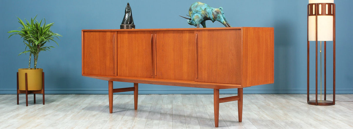 Kurt Østervig Model 26014 Teak Credenza