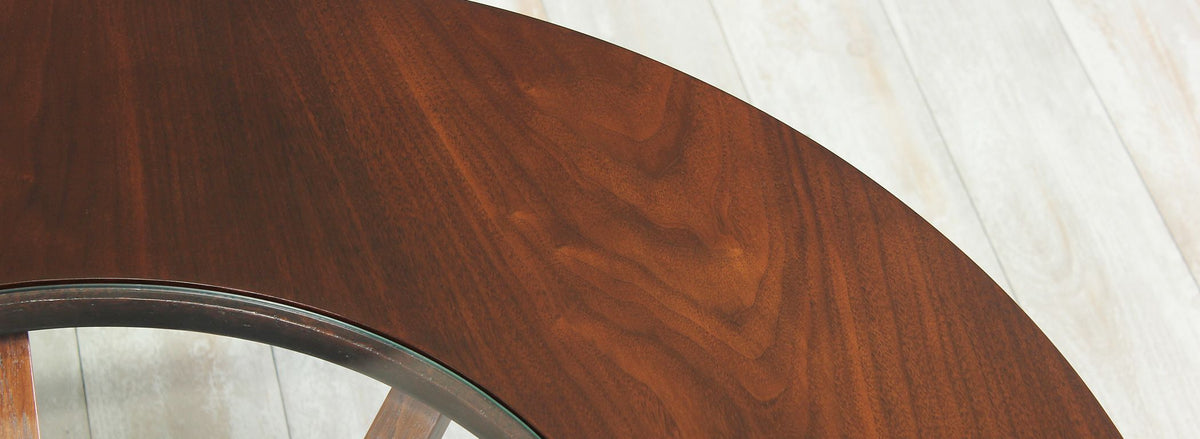 Mid-Century Brasilia "Cathedral" Coffee Table by Broyhill