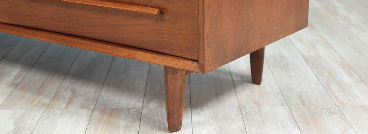 T.H Robsjohn-Gibbings Walnut Dresser for Widdicomb
