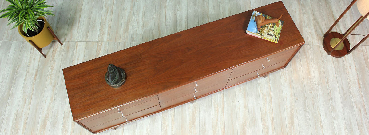 Milo Baughman 9-Drawer Dresser for Glenn of California