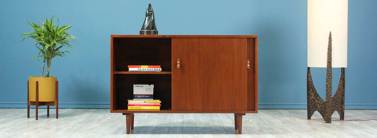 Stanley Young Credenza with Lacquer Drawers for Glenn of California
