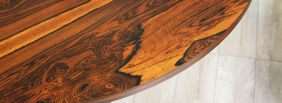 Mid-Century Modern Height-Adjustable Rosewood Dining / Coffee Table