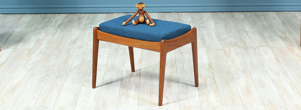 Danish Modern Teak Stool 