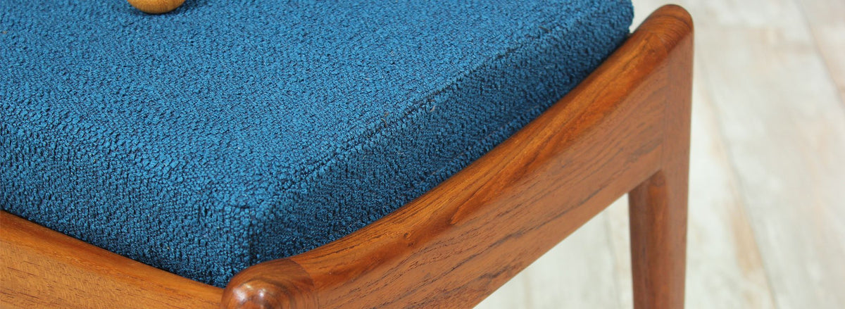 Danish Modern Teak Stool 
