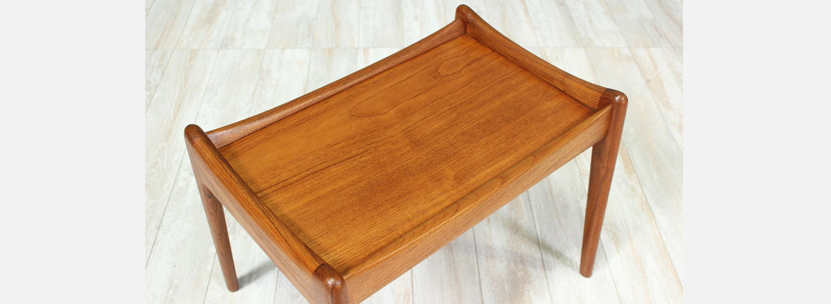 Danish Modern Teak Stool 