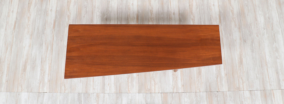 Edward J. Wormley Asymmetrical Coffee Table for Dunbar