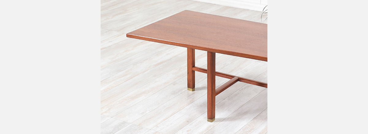 Edward J. Wormley Asymmetrical Coffee Table for Dunbar