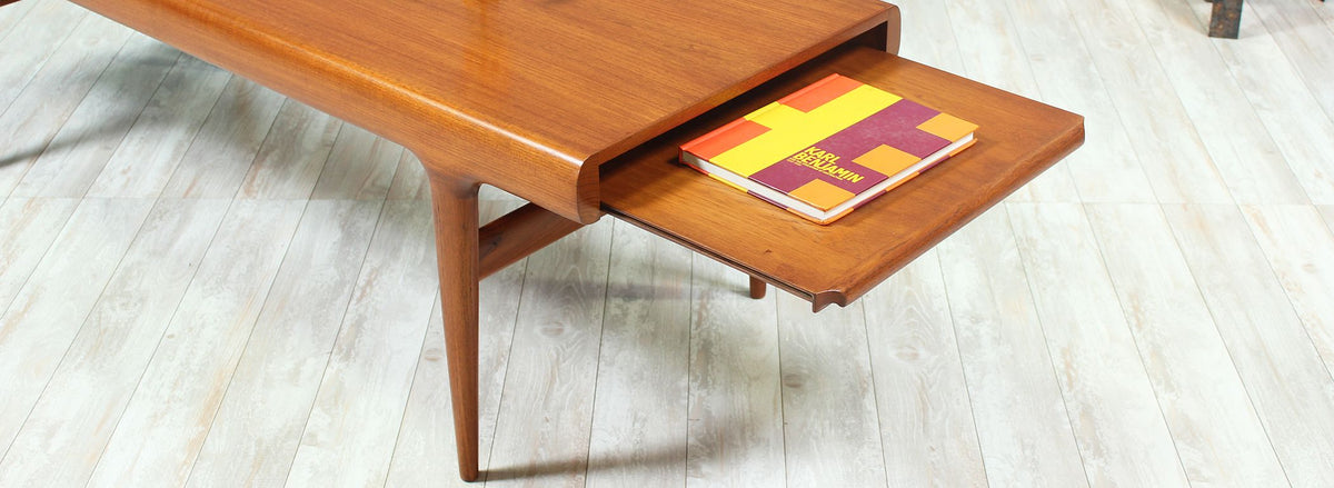 Johannes Andersen Teak Coffee Table for Uldum Møbelfabrik