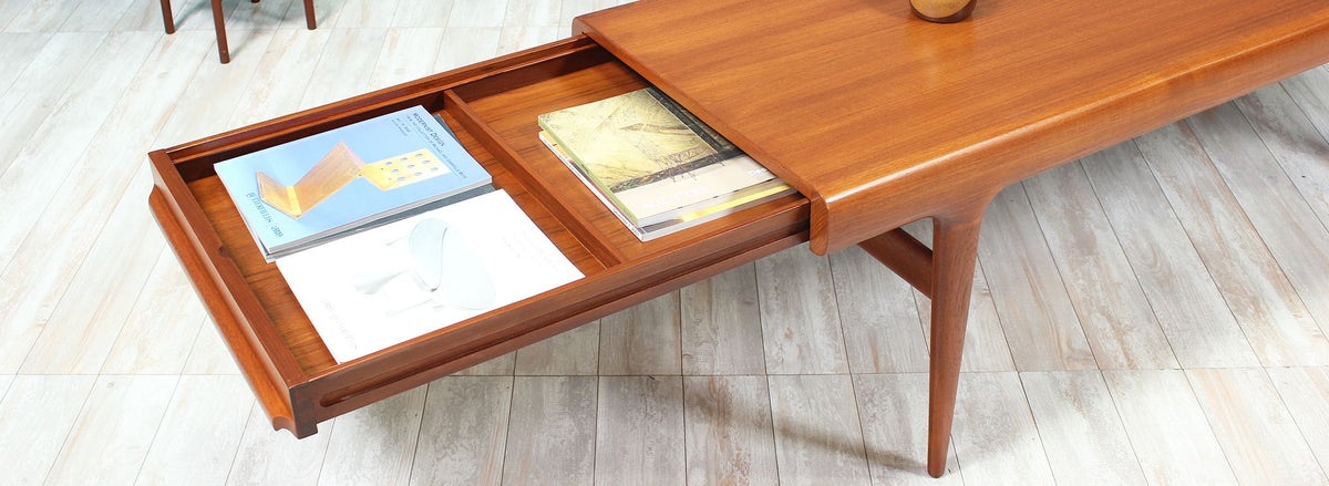 Johannes Andersen Teak Coffee Table for Uldum Møbelfabrik