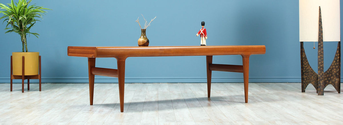 Johannes Andersen Teak Coffee Table for Uldum Møbelfabrik