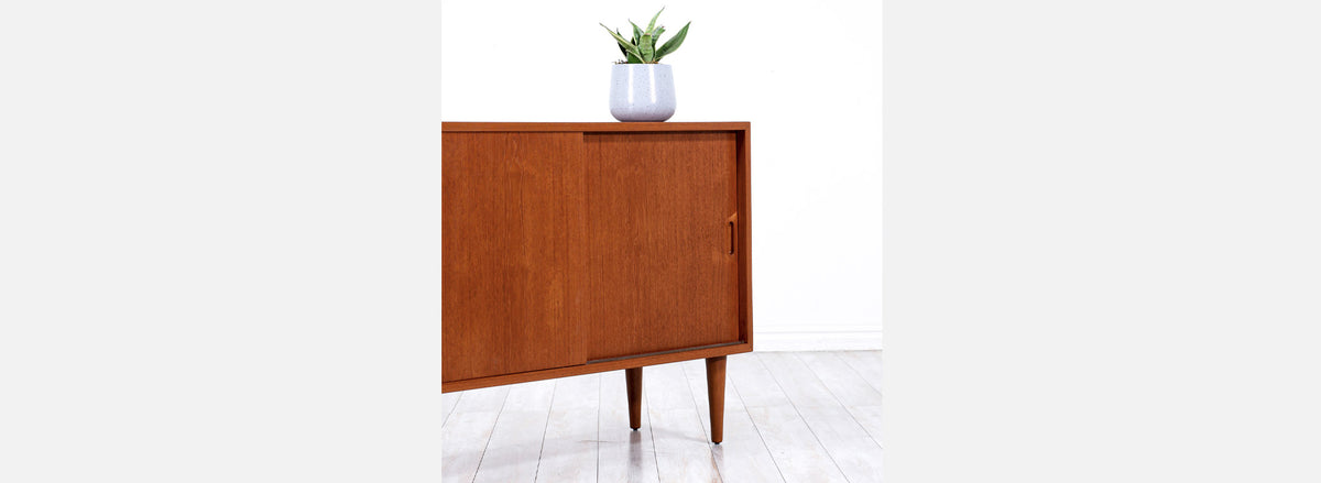 Danish Modern Teak Credenza by Raymor