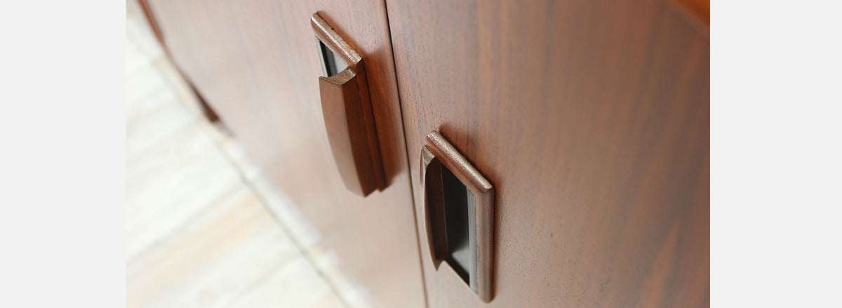 Mid-Century Modern Walnut Credenza