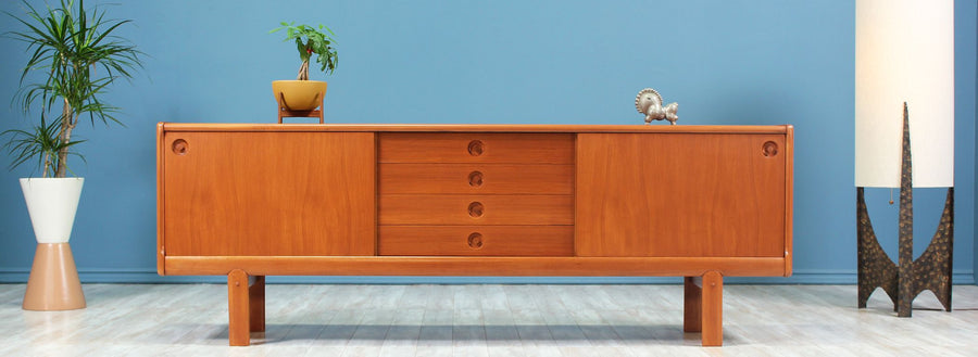 H.W. Klein Teak Credenza for Bramin Møbler