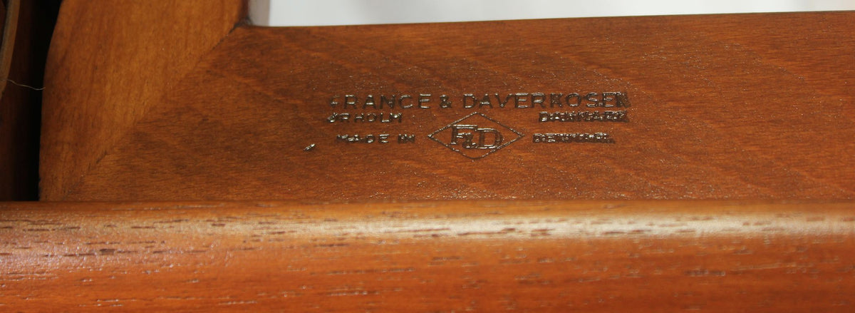 Peter Hvidt & Orla Mølgaard-Nielsen Model FD-146 Lounge Chairs for France & Daverkosen