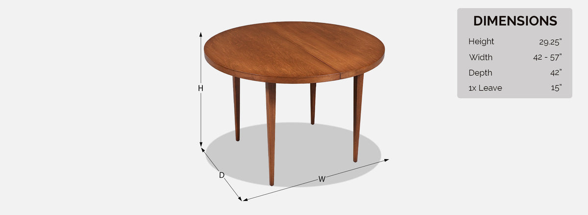 Paul McCobb "Planner Group" Expanding Dining Table for Winchendon Furniture