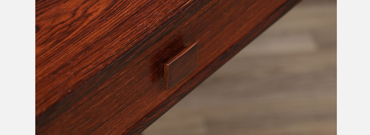 Danish Cantilever Floating Rosewood Desk by Georg Petersens