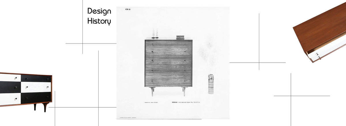 Richard Thompson Two-Toned Lacquered Dresser for Glenn of CA