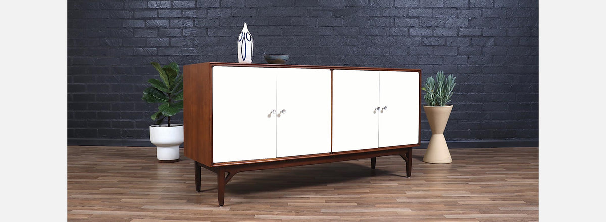 Greta M. Grossman Two-Toned Lacquered Credenza for Glenn of California