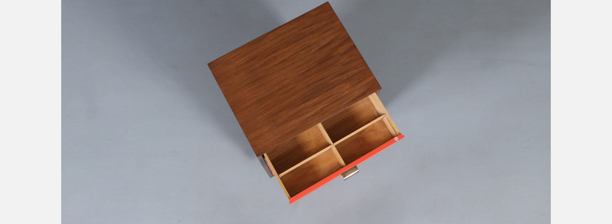 George Nelson Multi-Color Lacquered Highboy Dresser for Herman Miller