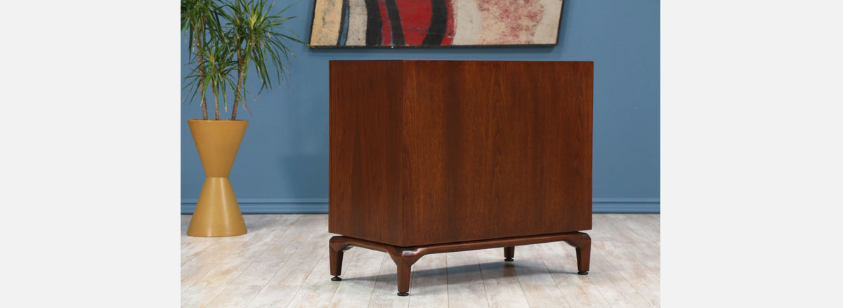 Maurice Bailey Cabinet w/ Leather Front Doors for Monteverdi-Young