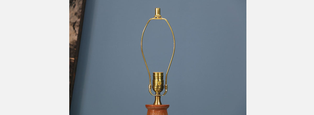 Aldo Londi Ceramic Table Lamp for Bitossi