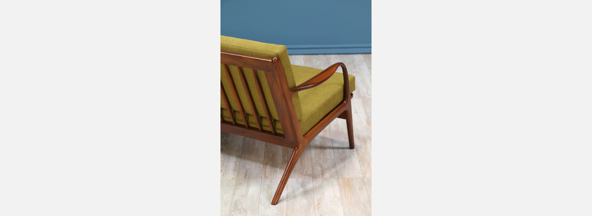 Adrian Pearsall Walnut Sofa for Craft Associates