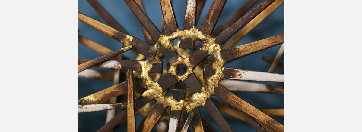 Marc Weinstein Starburst Wall Sculpture