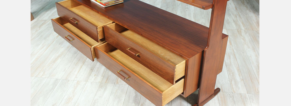 Mid-Century Modern Bookshelf