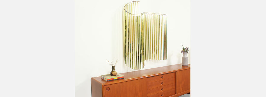 Curtis Jere “Wave” Kinetic Wall Sculpture for Artisan House