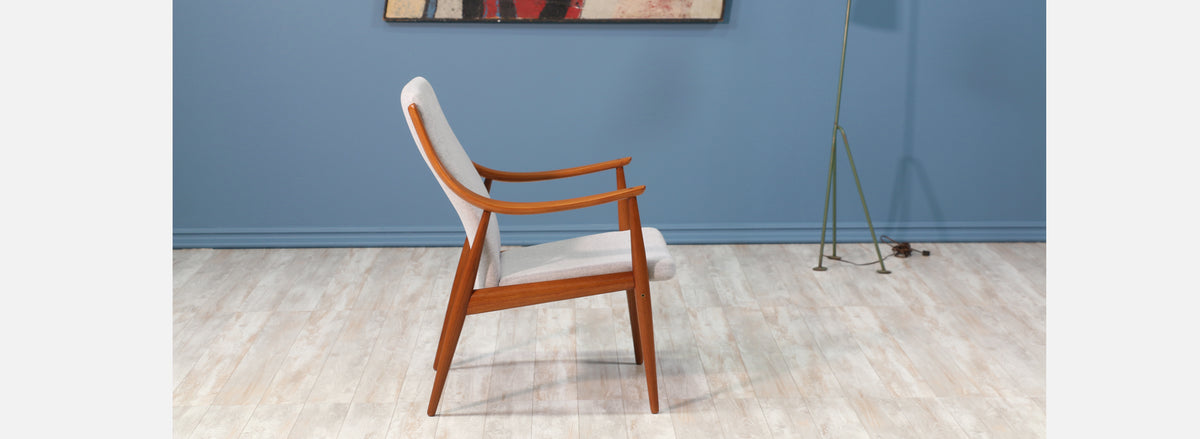 Peter Hvidt & Orla Mølgaard-Nielsen Lounge Chairs for France & Søn 2