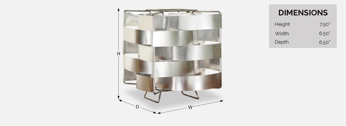 French Modernist  Uranus Table Lamp by Max Sauze 
