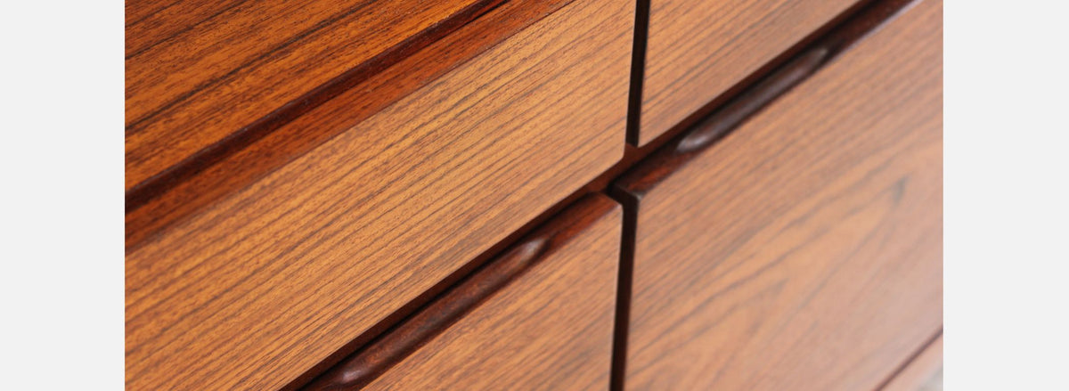 Ib Kofod-Larsen Model-66 Rosewood Credenza for Faarup Møbelfabrik