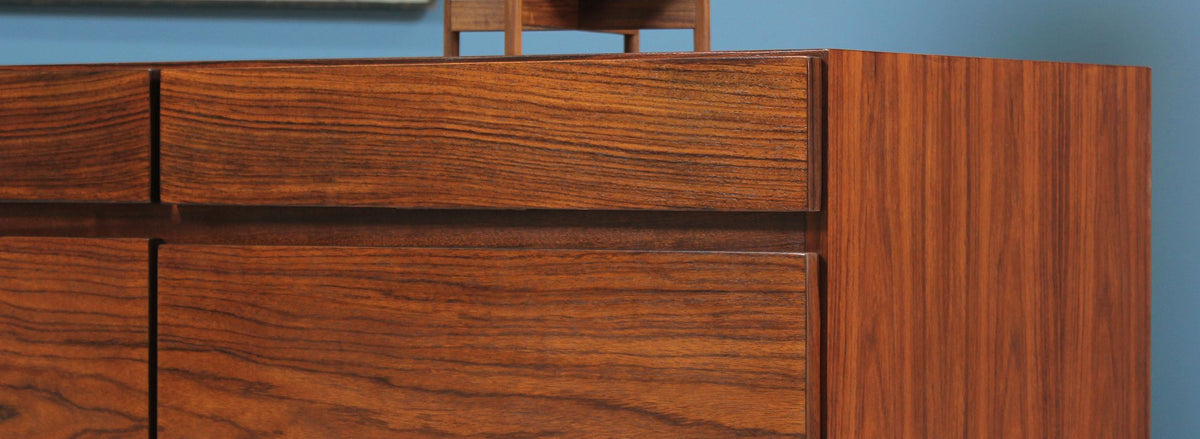 Ib Kofod-Larsen Model-66 Rosewood Credenza for Faarup Møbelfabrik