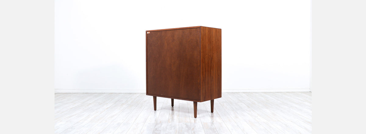 Mid-Century Modern Walnut Chest of Drawers by Westnofa