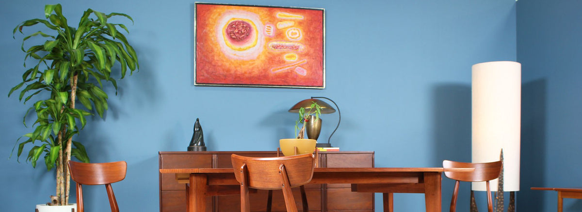 Mid-Century Modern Abstract Painting
