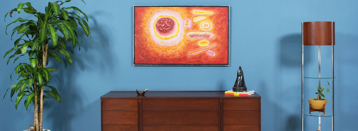 Mid-Century Modern Abstract Painting