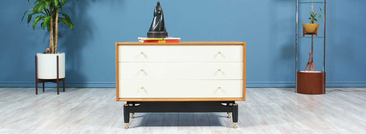 E. Gomme Lacquered Chest for G-Plan