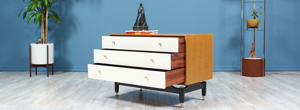 E. Gomme Lacquered Chest for G-Plan