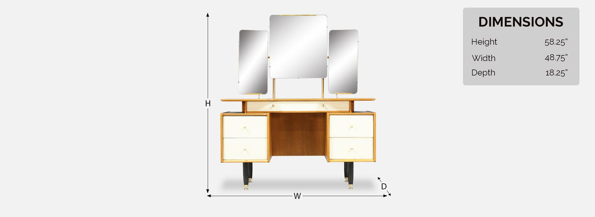 E. Gomme Vanity for G-Plan