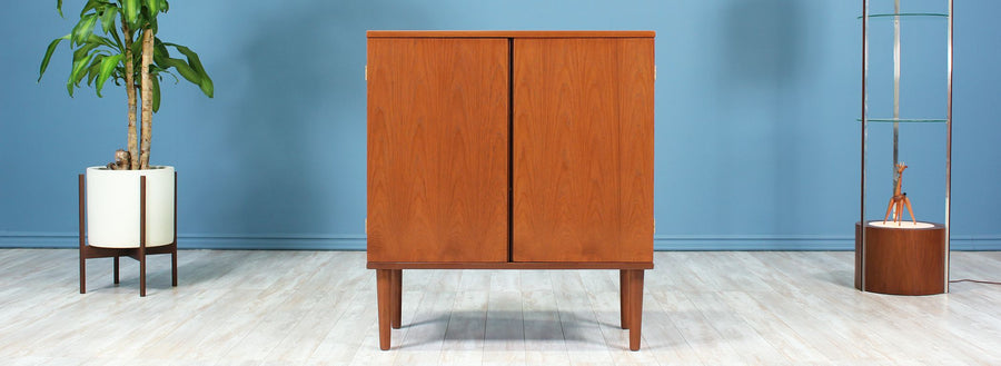 Danish Modern Teak Cabinet by Hans Olsen
