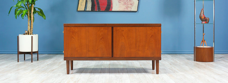 Danish Modern Teak Credenza by Hans Olsen 899